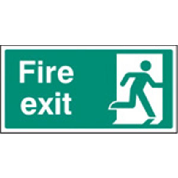 Fire Exit Sign Symbol Right