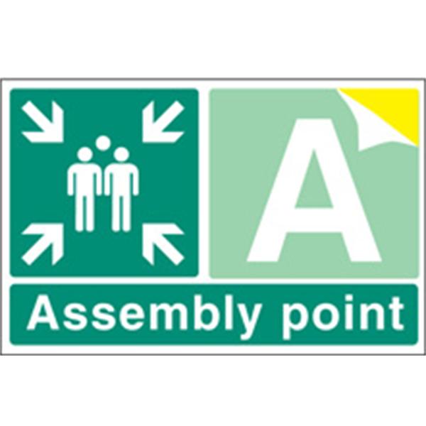 Assembly Point Signs Post Special Assembly Point Sign | Pittman