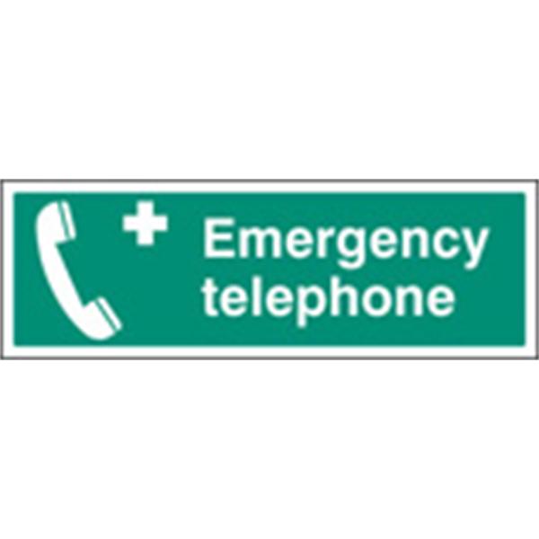 Emergency Telephone Sign