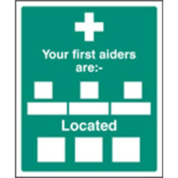 Your First Aiders Are Sign