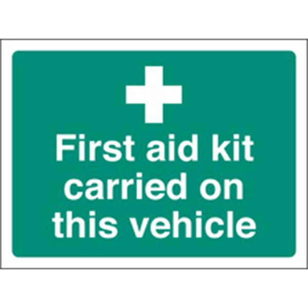 Vehicle Marking First Aid Labels