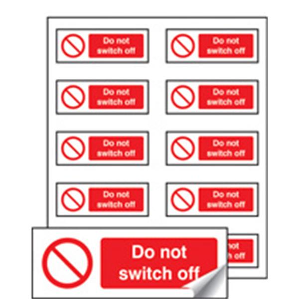 Peel and Stick Labels (Prohibition)