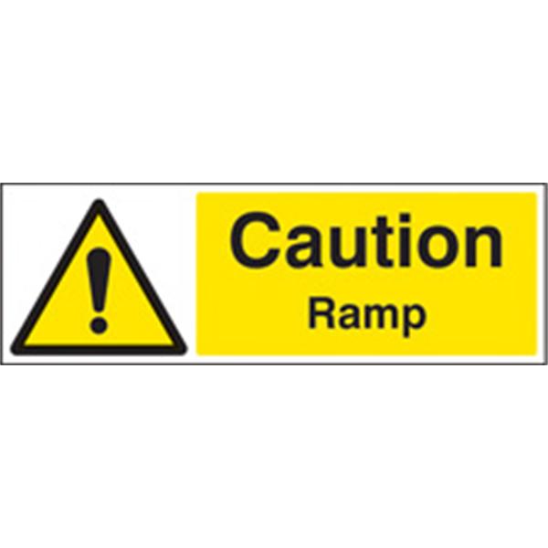 Ramp Warning Sign