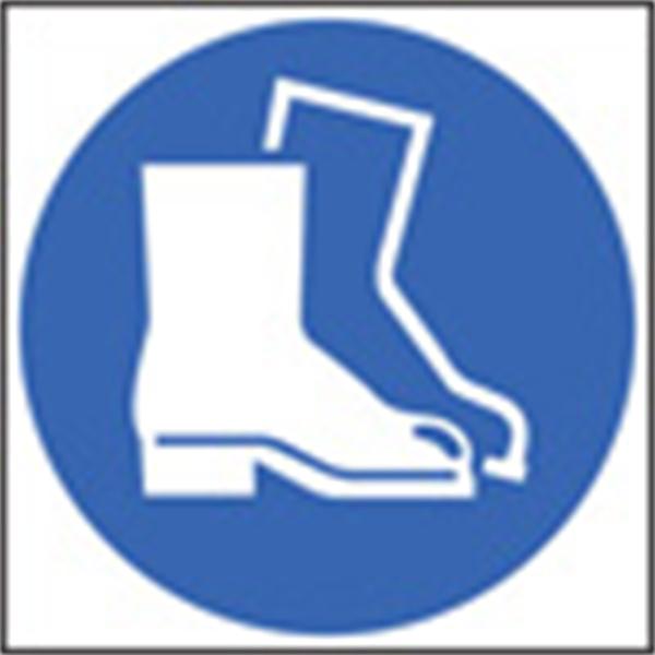 Safety Boots Mandatory Sign