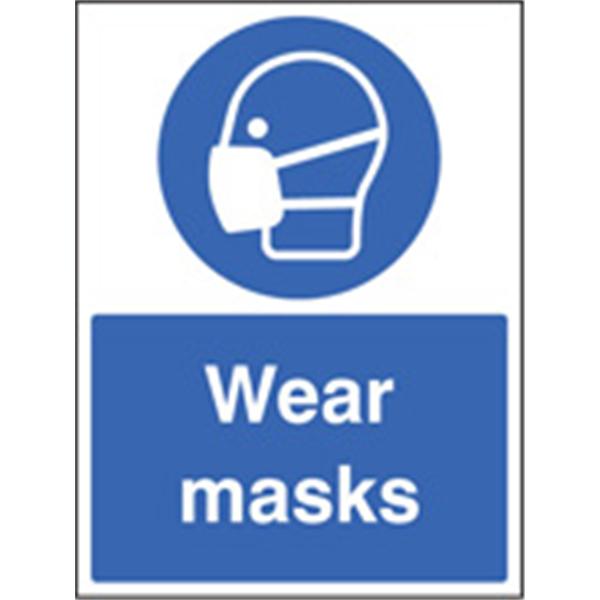 Wear Masks Mandatory Sign