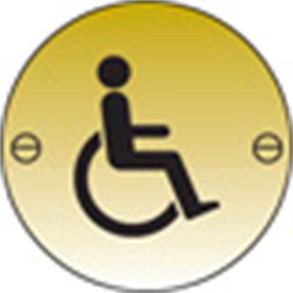Toilet Symbol - Disabled