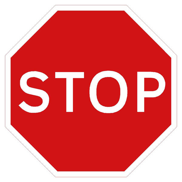 Stop Sign 750mm