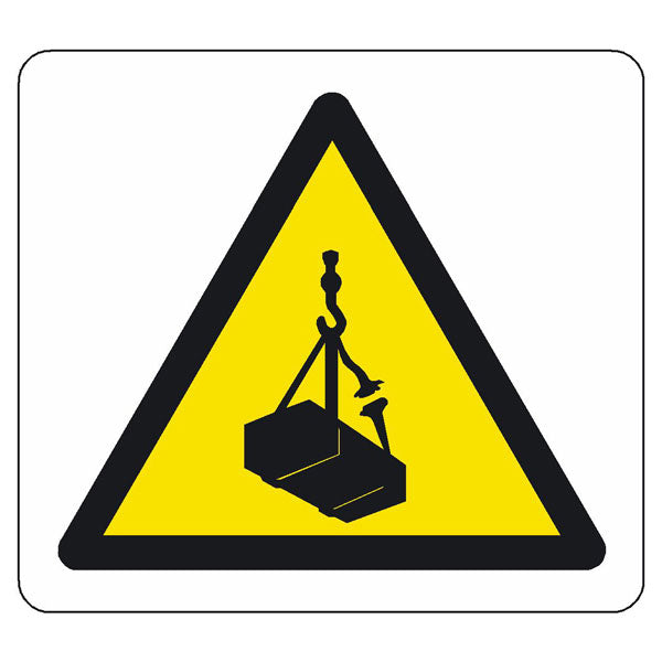 Overload Platform Sign warning symbol only overhead load sign | Pittman
