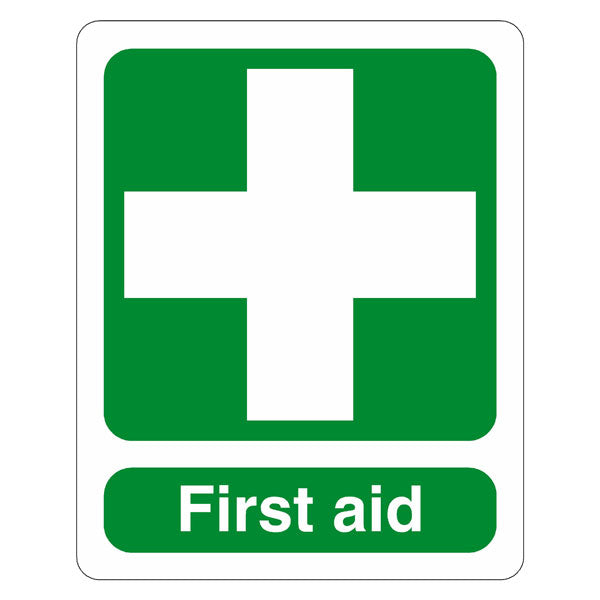 First Aid 300 x 200mm sign