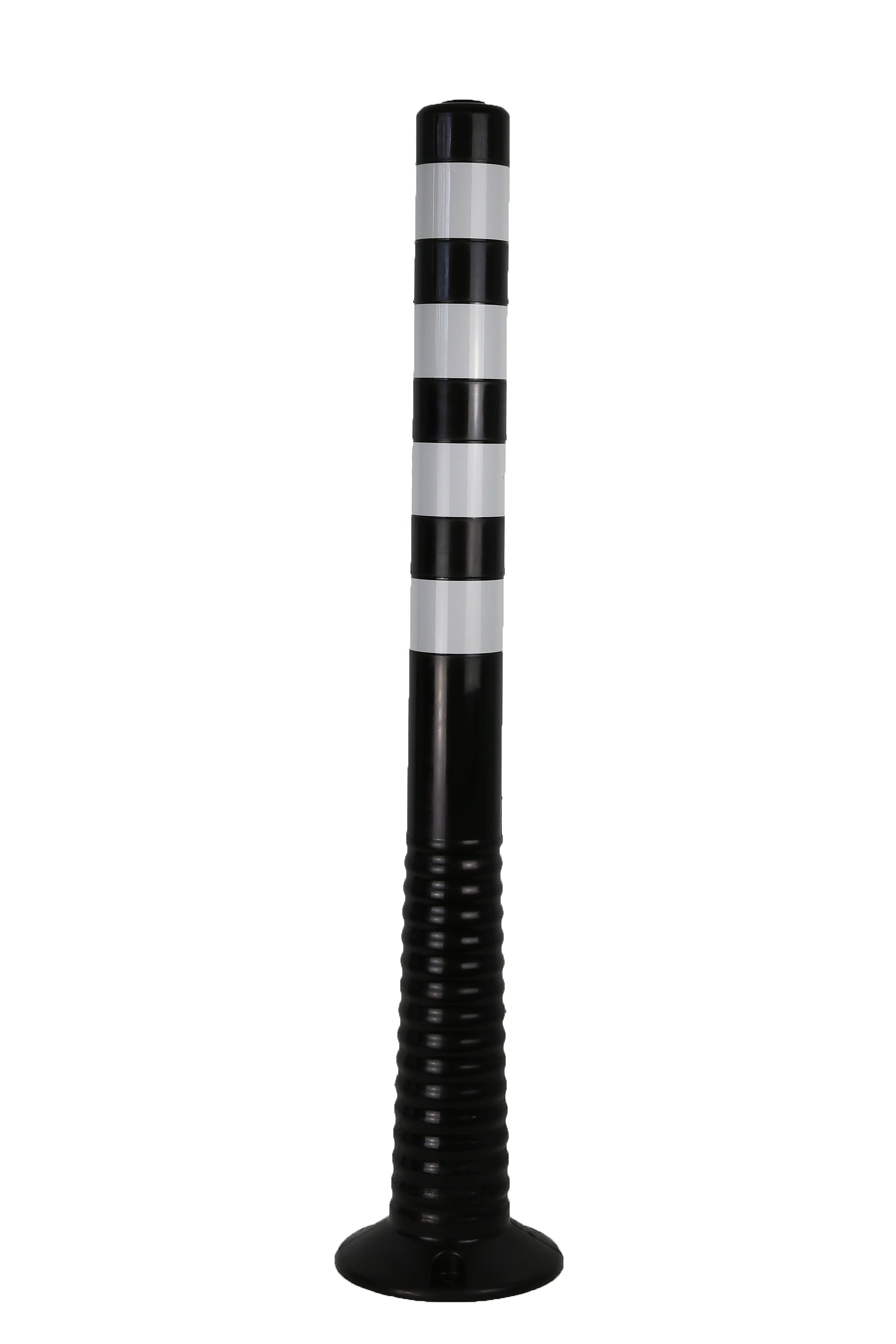 FlexBrite™ Flexible Bollard 1000mm (Black/White)