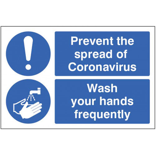 Prevent The Spread Of Coronavirus - Wash Your Hands Floor Graphic