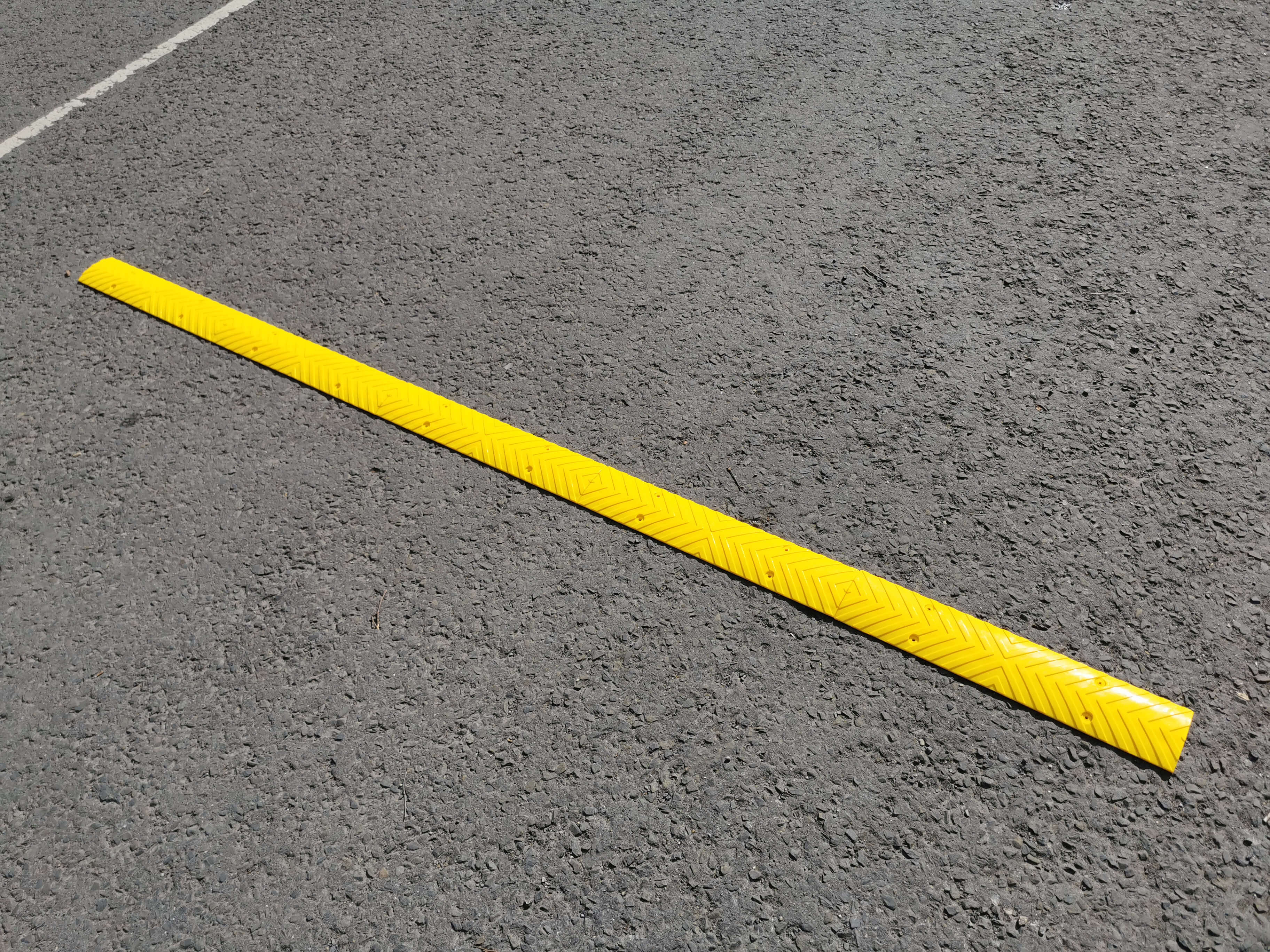 Plastic Safety Rumble Strip Yellow