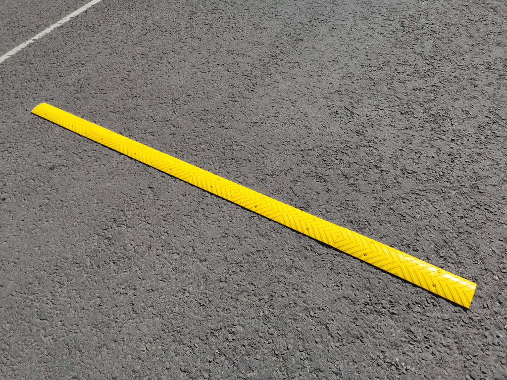 Yellow Rumble Lines Plastic Rumble Strips - Yellow | Pittman