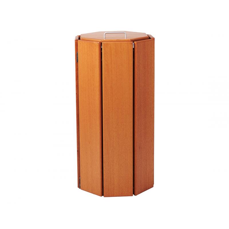 Seville Octagonal Wooden Litter Bin