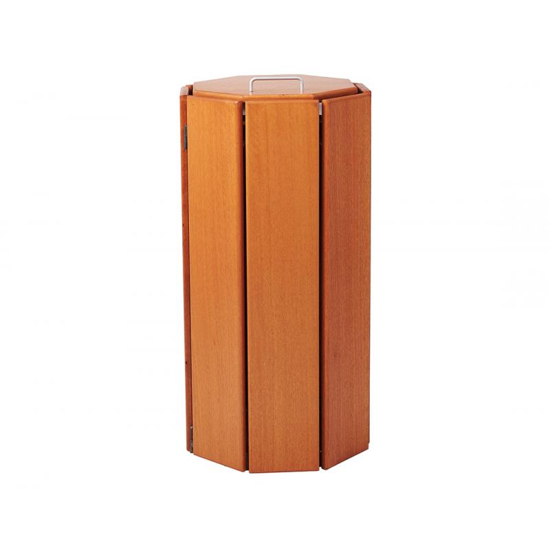 Seville Octagonal Wooden Litter Bin