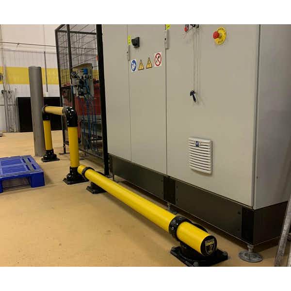 Slow Stop IronFlex Pallet Rack Protector Type 2