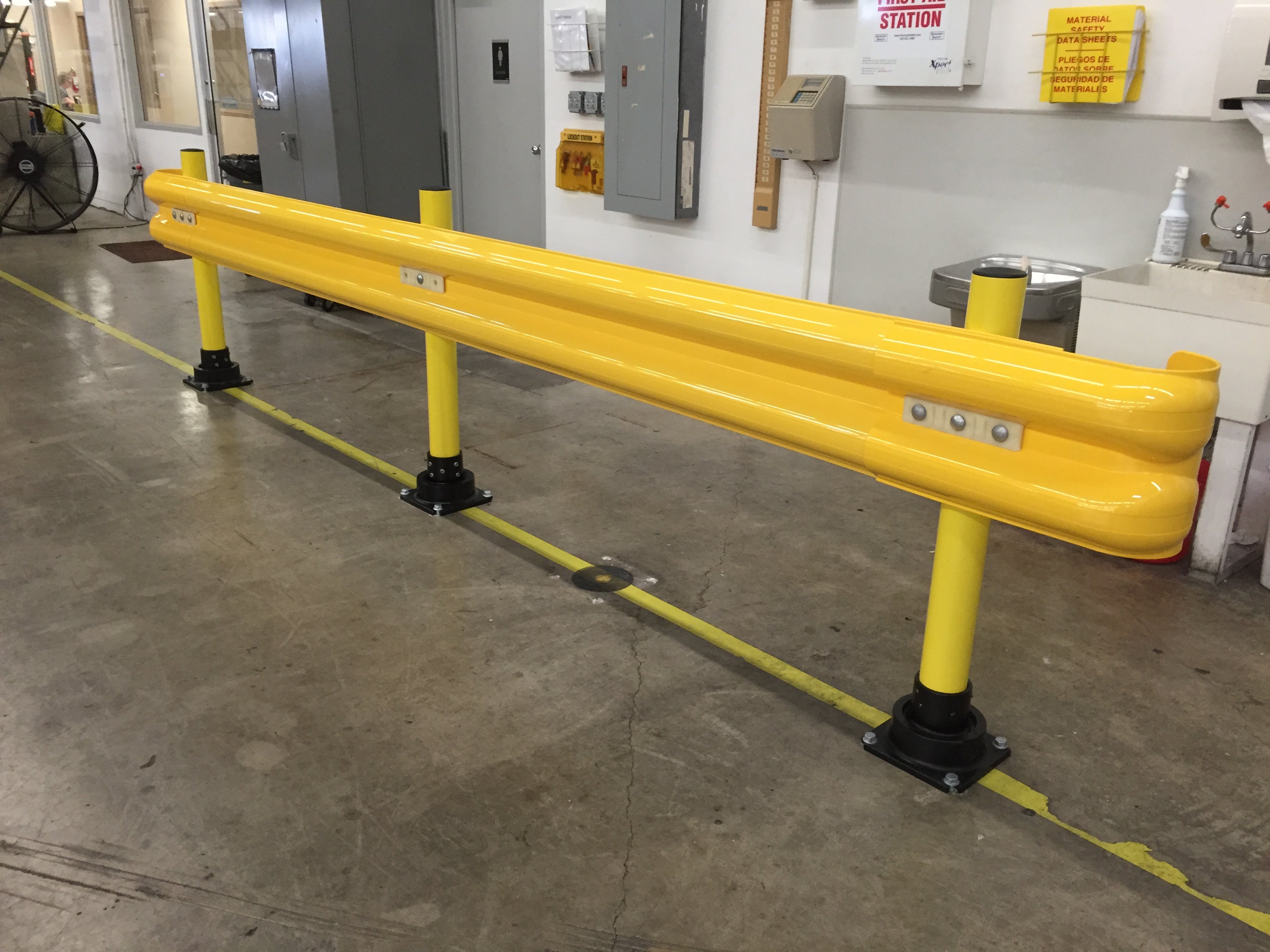 Slow Stop Guardrail Flexible Protection Barrier