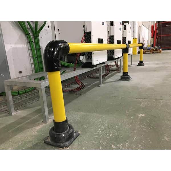 Slow Stop IronFlex Protection Guard - Type 2 Single Railing