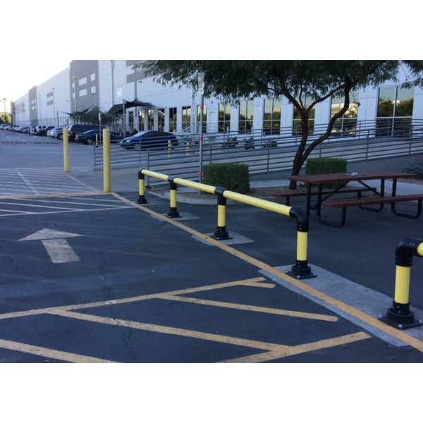 Slow Stop IronFlex Protection Guard - Type 2 Single Railing