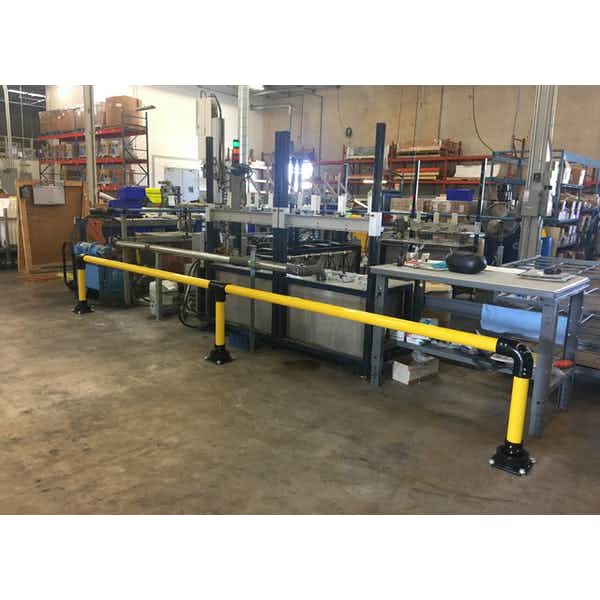 Slow Stop IronFlex Protection Guard - Type 2 Single Railing