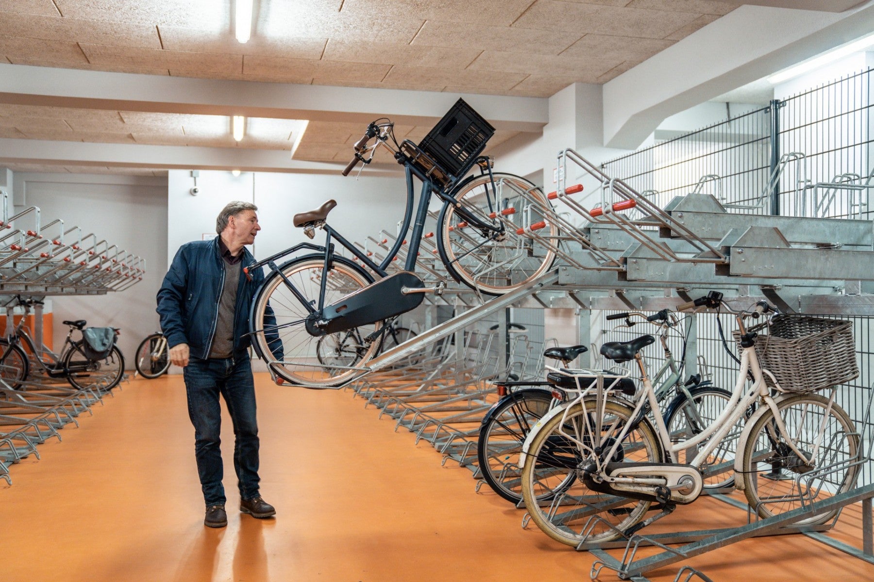 Two up bike rack on sale